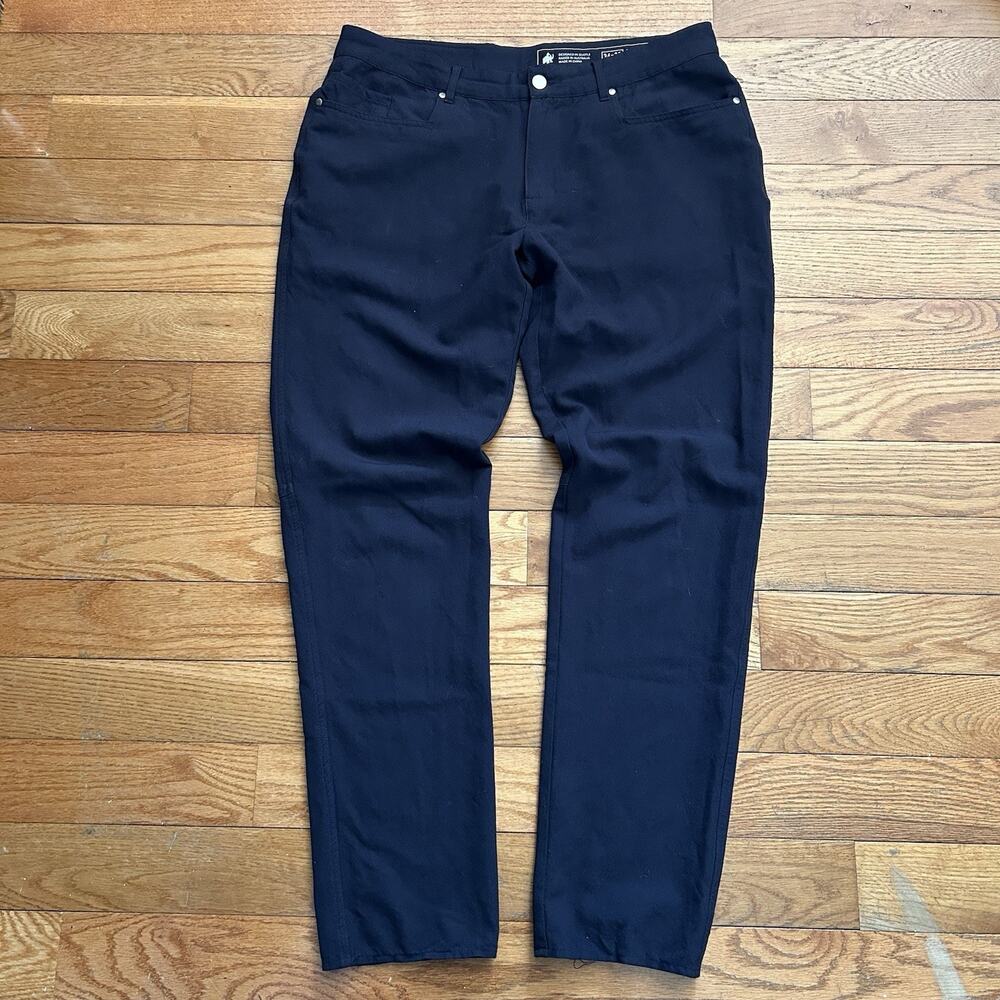 Woolly Longhaul Merino Wool Bamboo Utility Commuter Pants 34x32